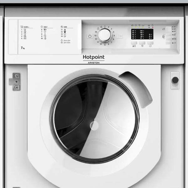 Mașină de spălat Hotpoint-Ariston BI WMHL 71253 EU White 7 kg, 1200 rpm, A (old) photo 3