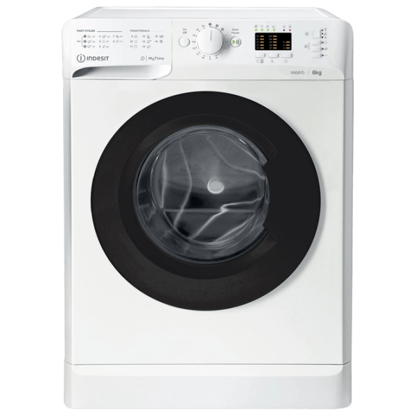 Mașină de spălat Indesit OMTWSA 61053 WK EU White 6 kg, 1000 rpm, A+++ photo 1