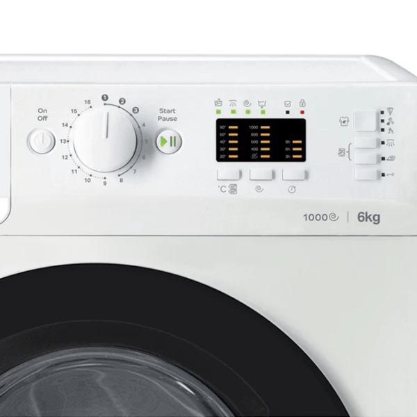 Mașină de spălat Indesit OMTWSA 61053 WK EU White 6 kg, 1000 rpm, A+++ photo 7