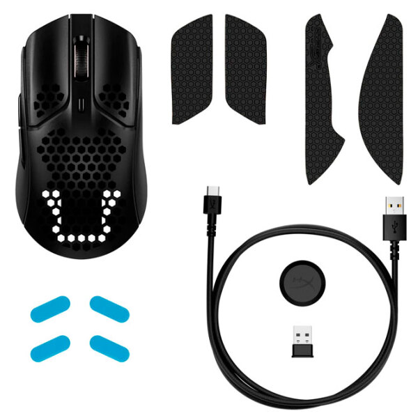 Мышь HyperX Pulsefire Haste Wireless Черный Беспроводные / 16000 dpi photo 8