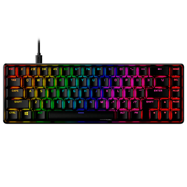 Клавиатура HyperX Alloy Origins 65 TLK Черный Игровой, Проводная photo 1