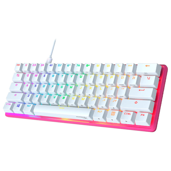 Tastatură HyperX Alloy Origins 60 TKL Pink Gaming, Cu fir photo 3