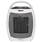 Încălzitor cu ventilator Scarlett SC-FH1.512MC White 1500 W, Mecanic