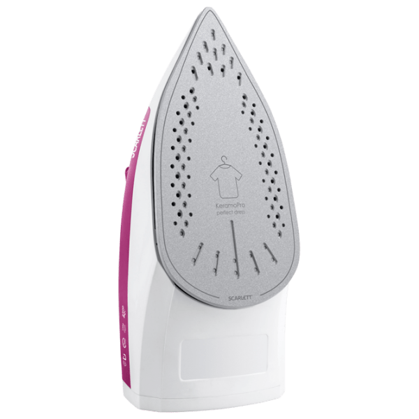 Fier de călcat Scarlett SC-SI30K25 Pink 2200 W, 60 g/ min, 0.25 l, Ceramică photo 2