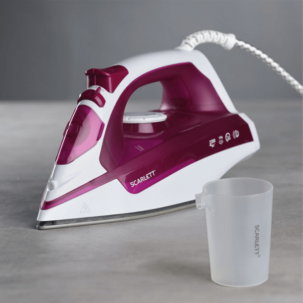 Fier de călcat Scarlett SC-SI30K25 Pink 2200 W, 60 g/ min, 0.25 l, Ceramică photo 6
