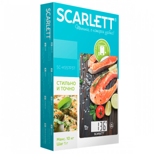 Cântar de bucătărie Scarlett SC-KS57P37 Multicolor  photo 3
