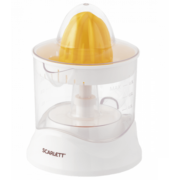 Соковыжималка Scarlett SC-JE50C02 Белый 25 Вт, Для цитрусовых, Количество скоростей: 1 photo 1