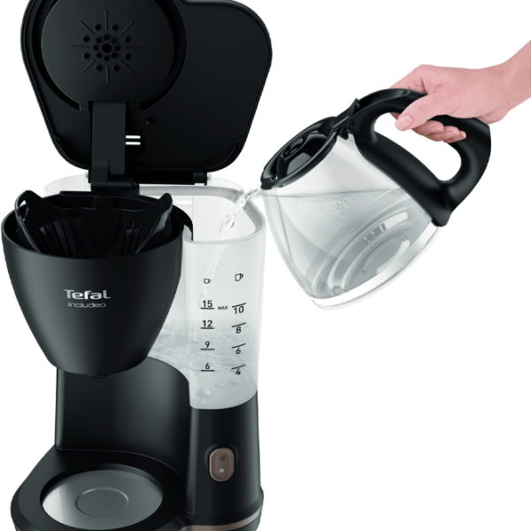 Cafetieră Tefal CM533811 Black 1000 W, 1.25 l,  photo 2