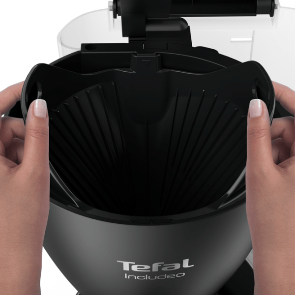 Cafetieră Tefal CM533811 Black 1000 W, 1.25 l,  photo 4