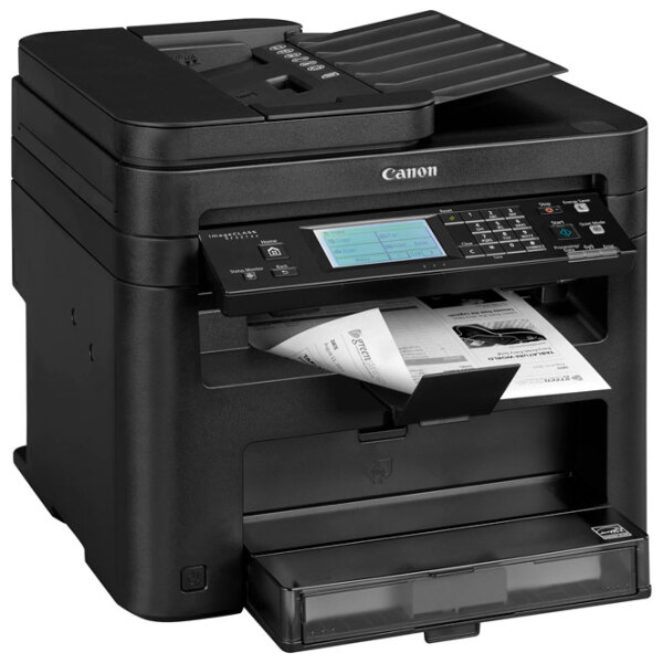 Dispozitiv multifuncțional Canon MF244dw Black Laser, Monochrome, photo 2