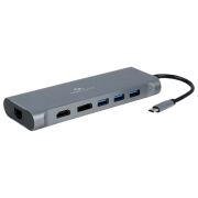 Adapter Cablexpert A-CM-COMBO8-01 Gray USB Type-C