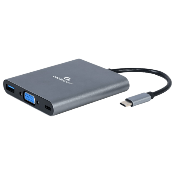 Adapter Cablexpert A-CM-COMBO6-01 Gray USB Type-C photo 2