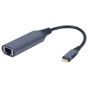 Adapter Cablexpert A-USB3C-LAN-01 Gray USB Type-C