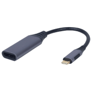 Adapter Cablexpert A-USB3C-DPF-01 Gray USB Type-C
