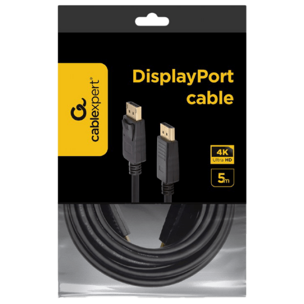 Кабель видео Cablexpert CC-DP2-5M DisplayPort/ DisplayPort Черный  photo 3