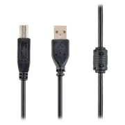 Cablu de date Cablexpert CCFB-USB2-AMBM-3M USB Type-A/ USB Type-B Black 