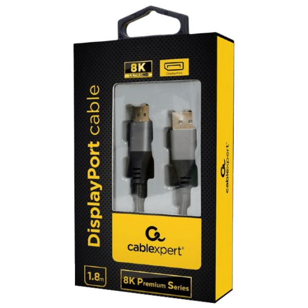 Кабель видео Cablexpert CC-DP8K-6 DisplayPort/ DisplayPort Черный  photo 3