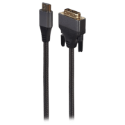 Cablu video Cablexpert CC-HDMI-DVI-4K-6 HDMI/ DVI Black 