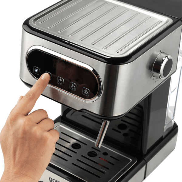 Espressor Gorenje ESCM15DBK Inox 1100 W, 1.5 l,  photo 2