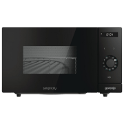 Cuptor cu microunde Gorenje MO235SYB Black Cu grill, 23 l, 900 W