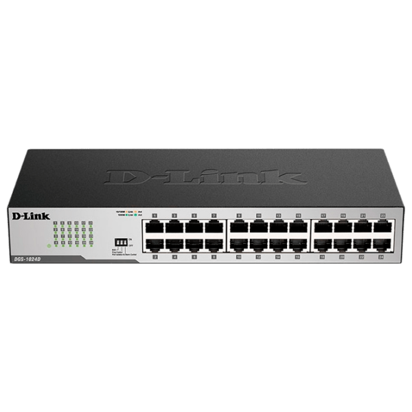 Switch D-Link DGS-1024D/ I2A Black 48 Gbit/ s photo 1