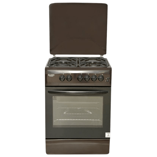 Aragaz Bauer TE 6640 BIC Brown Tipul plitei: Pe gaz, 65 l, Tipul cuptorului: Electric photo 1
