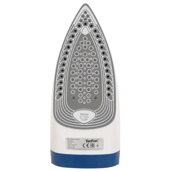Утюг Tefal FV2838E0 Синий 2400 Вт, 40 г/мин, 0.27 л, Металл photo 2