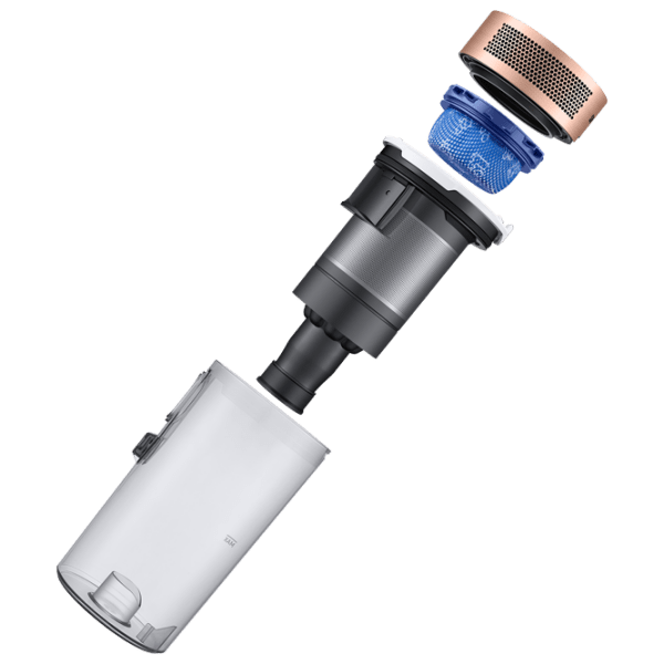 Aspirator vertical Samsung VS15T7035R7/EV White 410 W | Umedă | Container | 0.8 l photo 7