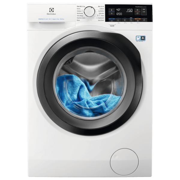 Mașină de spălat cu uscător Electrolux EW7WN361S White 10 kg, 1600 rpm, A photo 1
