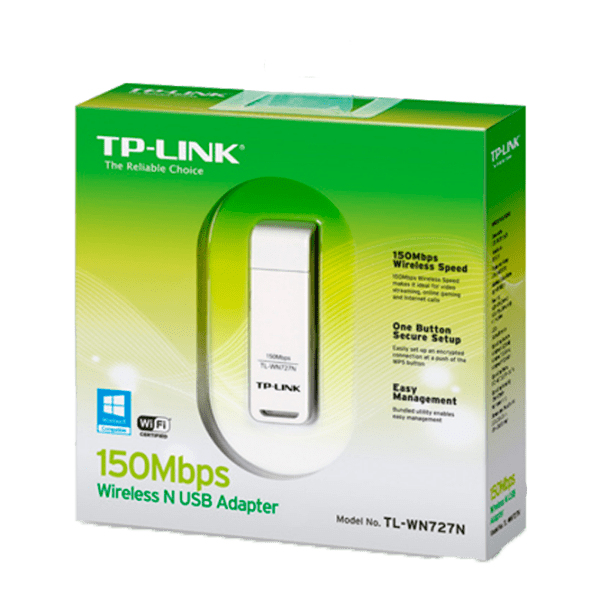 Сетевой адаптер TP-Link TL-WN727N Белый  photo 3