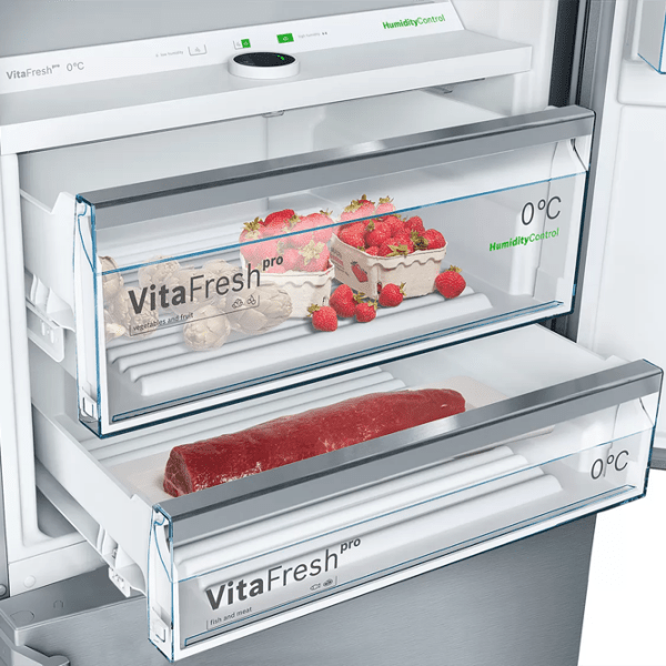 Frigider Bosch KGF56PIDP Inox 375l/ No Frost, 108l/ No Frost, D photo 5