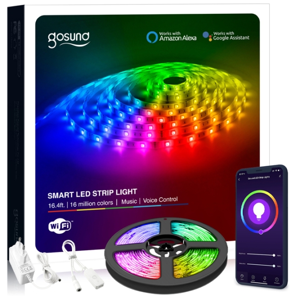 Светодиодная лента Gosund SL3-D Черный  photo 3