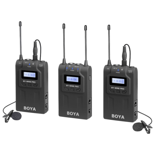 Microfon Boya BY-WM8 PRO-K2 Black  photo 1