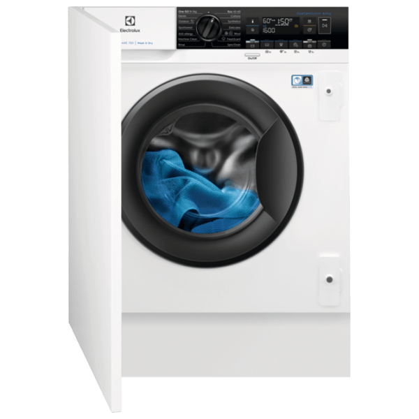 Mașină de spălat cu uscător Electrolux EW7W368SI White 8 kg, 1600 rpm, E photo 1