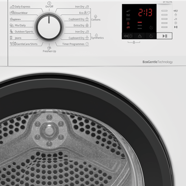 Сушильная машина Beko DF7412PA Белый 7 кг, A++ photo 4