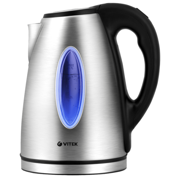 Ceainic electric Vitek VT-7019 Inox 2200 W, 1.7 l, Material interior: Inox photo 1