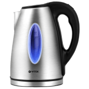 Ceainic electric Vitek VT-7019 Inox 2200 W, 1.7 l, Material interior: Inox
