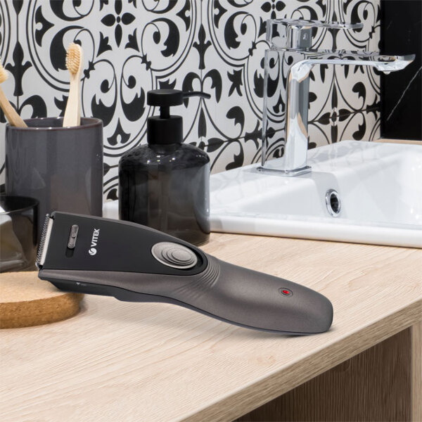 Машинка для стрижки Vitek VT-2568 Черный  photo 6