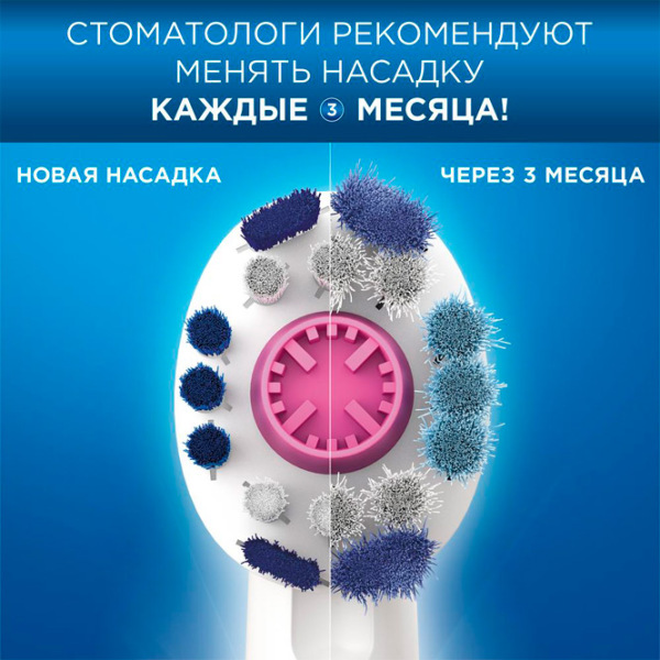 Насадка для электрощеток Braun EB18PRB-2 Белый Для взрослых photo 6