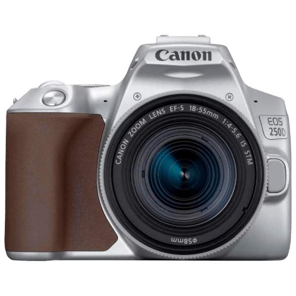 Cameră foto Canon EOS 250D + EF-S 18-55mm F4-5.6 IS STM Kit Silver CMOS, 24.1 MP, f/ 4 - f/ 5.6 photo 1