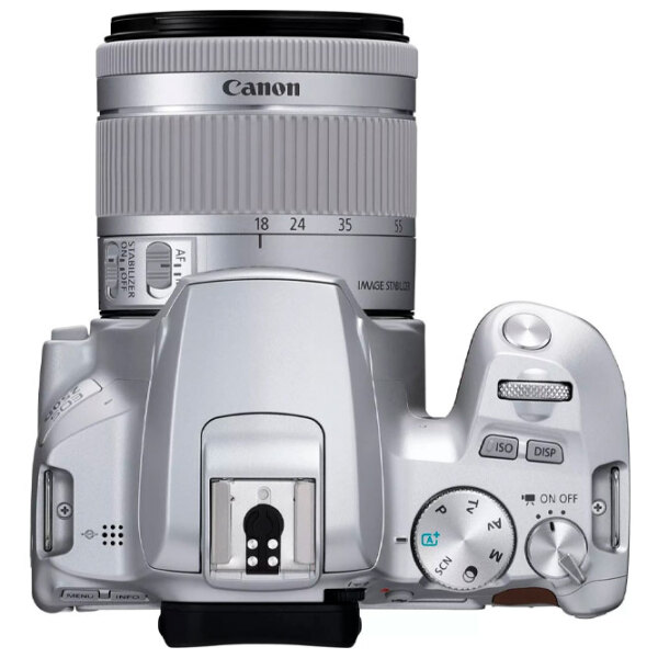 Cameră foto Canon EOS 250D + EF-S 18-55mm F4-5.6 IS STM Kit Silver CMOS, 24.1 MP, f/ 4 - f/ 5.6 photo 6