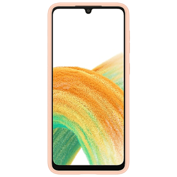 Husă pentru smartphone Samsung Galaxy A33 5G (EF-OA336TPEGWW) Peach Orange Samsung, TPU, Back photo 3