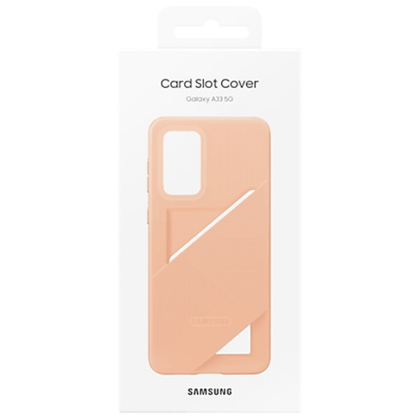 Husă pentru smartphone Samsung Galaxy A33 5G (EF-OA336TPEGWW) Peach Orange Samsung, TPU, Back photo 6