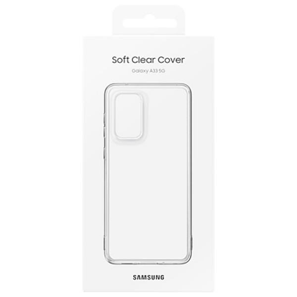 Чехол для смартфона Samsung Galaxy A33 5G (EF-QA336TTEGWW) Прозрачный Samsung, TPU, Back photo 5
