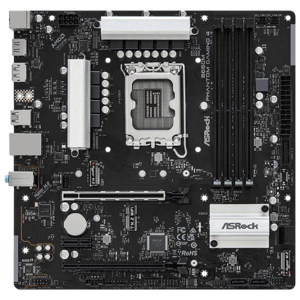 Placă de bază ASRock B660M PHANTOM GAMING 4 mATX  photo 1
