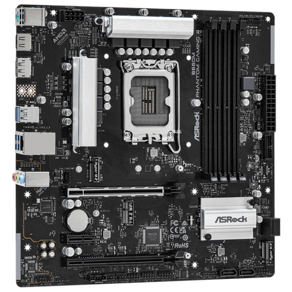 Placă de bază ASRock B660M PHANTOM GAMING 4 mATX  photo 2