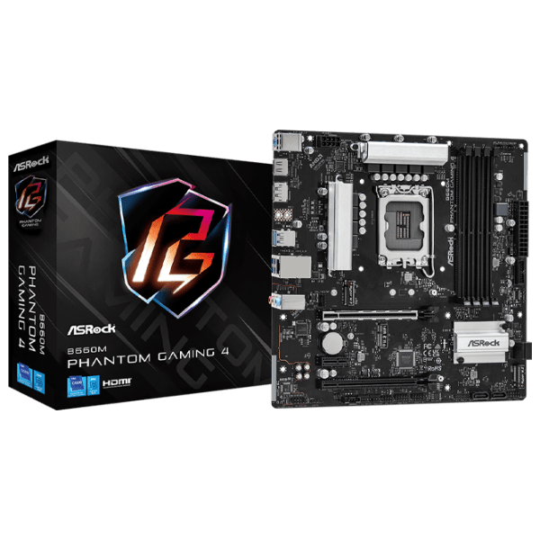 Placă de bază ASRock B660M PHANTOM GAMING 4 mATX  photo 5