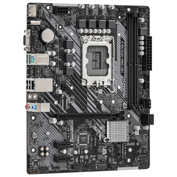 Материнская плата ASRock H610M-HDV/ M.2 mATX  photo 2