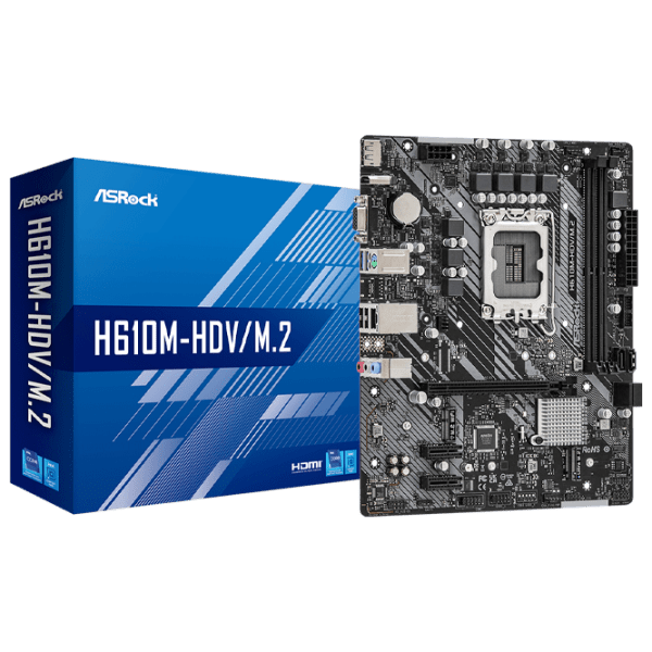 Материнская плата ASRock H610M-HDV/ M.2 mATX  photo 5