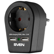 Удлинитель Sven SF-S1U Черный 
